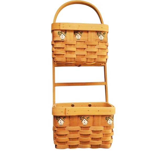 Wicker Basket Letter Holder - Picture 3 of 16